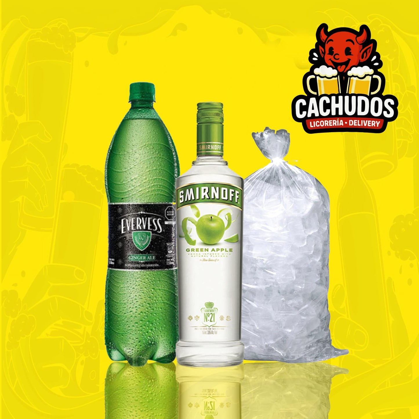 Combo Smirnof Green Apple