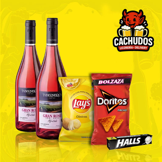 Combo Doble Tabernero Gran Rosé 750ml