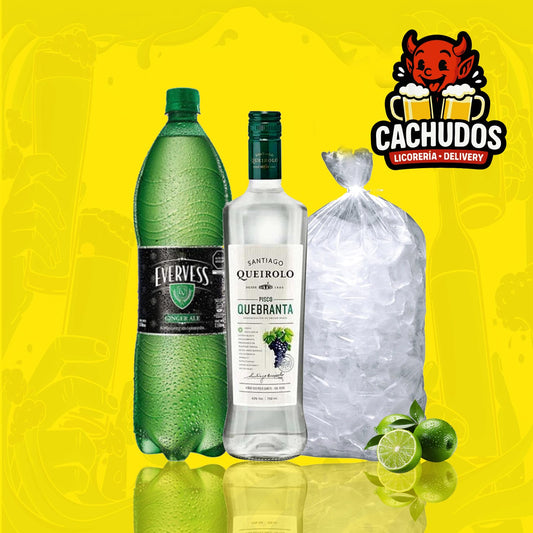 Combo Pisco Queirolo Quebranta