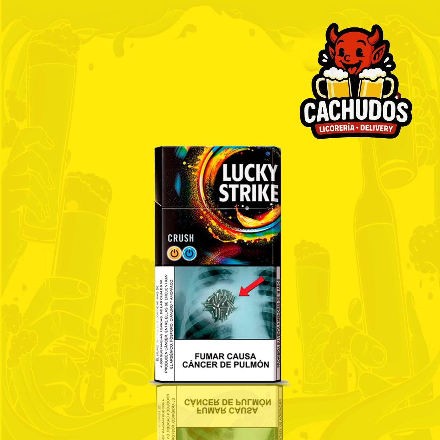 Cigarros Lucky Strike Naranja X10