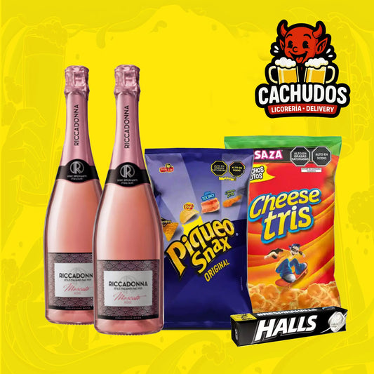 Combo Doble Ricadona Moscato 750ml