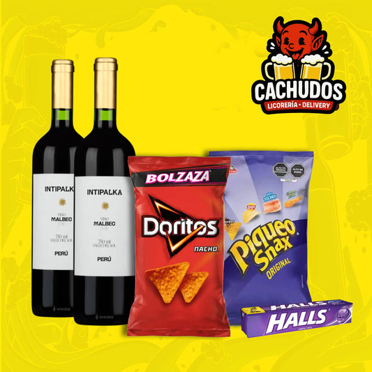 Combo Doble Intipalka Malbec 750ml