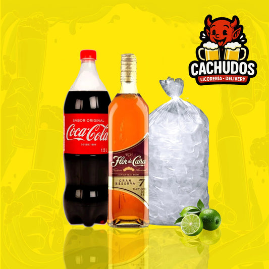 Combo Flor de Caña 7 años