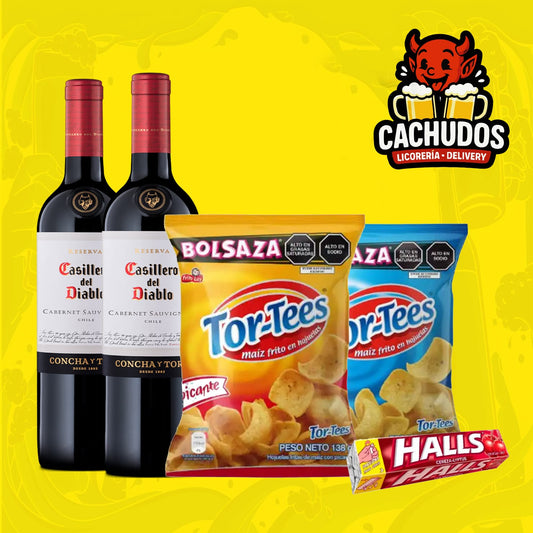 Combo Doble Casillero del Diablo Cabernet Sauvignon 750ml