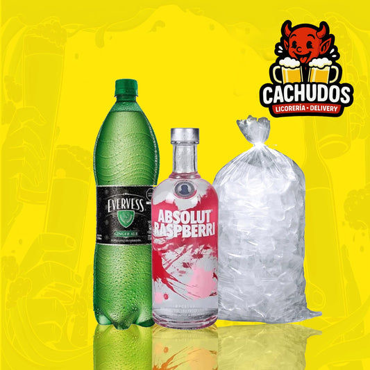 Combo Absolut Raspberri